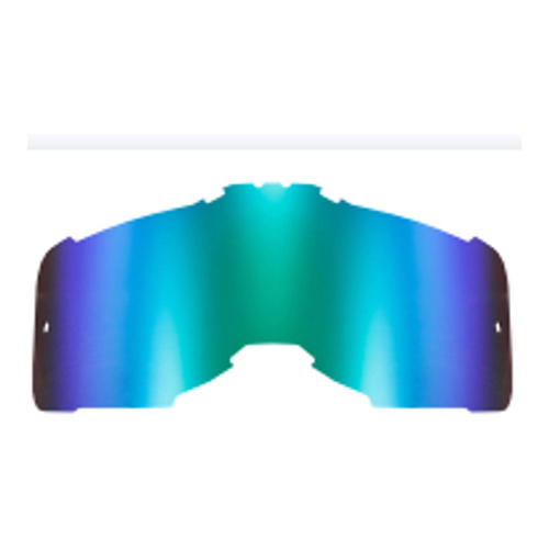 LS2 Green Aura Goggle with Iridium Lens