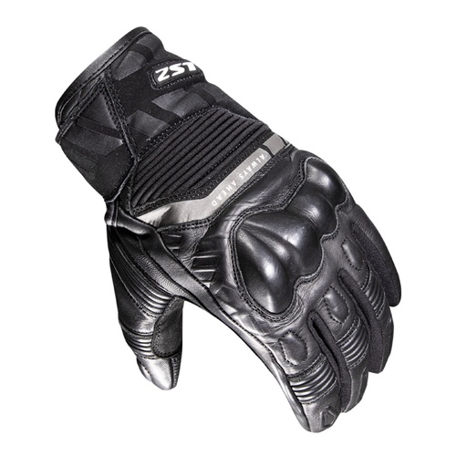 LS2 Octane Men's Waterproof Leather Gloves Black (2XL)