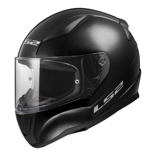LS2 FF353 Rapid II (2XL) Gloss Black Road Helmet
