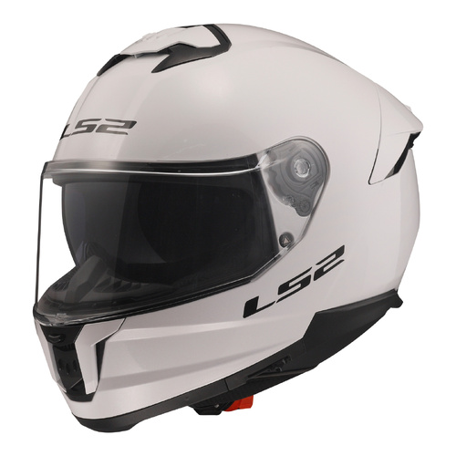 LS2 FF808 Stream II (2XL) White Road Helmet