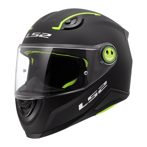 LS2 FF812 KID Helmet Matte Black (S) Road Helmet