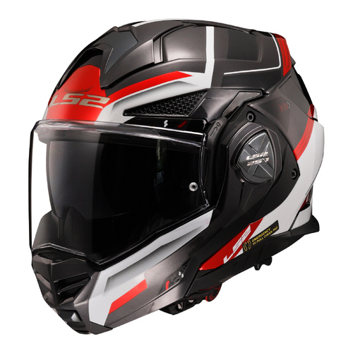 LS2 FF901 Advant X (M) Spectrum Black/White/Red Road Helmet