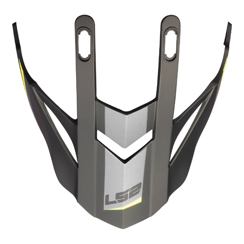 LS2 MX436 Pioneer Evo Peak Router Helmet Peaks