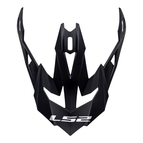 LS2 MX470 Subverter Peak Matte Black Helmet Peaks