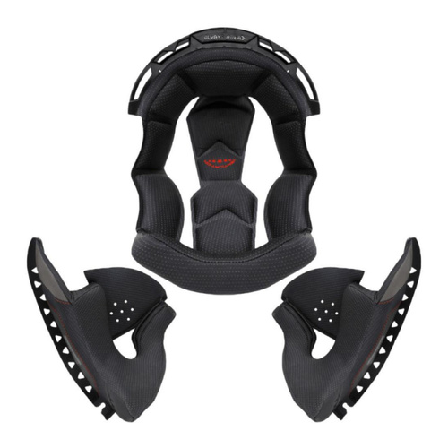  LS2 FF811 Carbon Liner Cheek Pads (L)