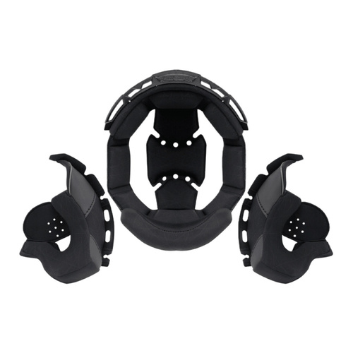 LS2 MX702 Liner Cheek Pads Black Cheek Pads (XS)