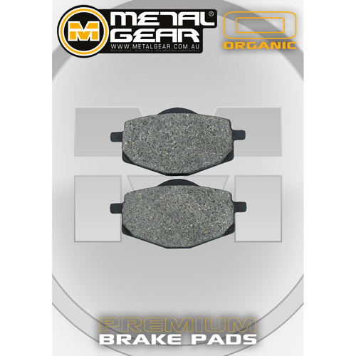 Front Left Brake Pads for YAMAHA DT 200 R 1988-1992, 1994-1996