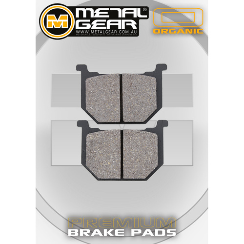 Front Left Brake Pads for SUZUKI GSX 250 EG 1980