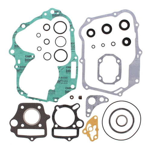 Vertex Complete Gasket Set W/ Oil Seals for Honda CRF50F 2004-2025