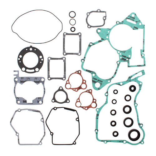 Vertex Complete Gasket Set W/ Oil Seals for Honda CR125R 2001-2002