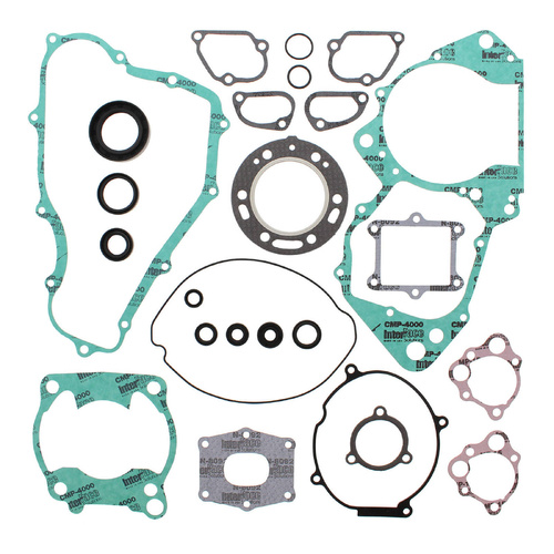 Vertex Complete Gasket Set W/ Oil Seals for Honda CR250R 1989-1991