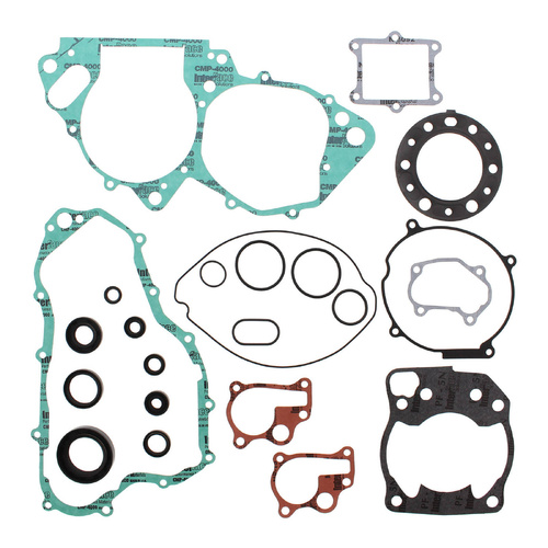 Vertex Complete Gasket Set W/ Oil Seals for Honda CR250R 1992-2001