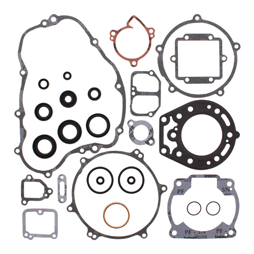 Vertex Complete Gasket Set W/ Oil Seals for Kawasaki KDX200 1995-2006