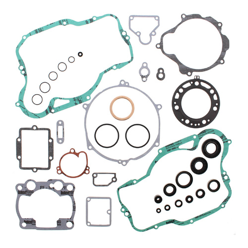 Vertex Complete Gasket Set W/ Oil Seals for Kawasaki KX250 1997-2003