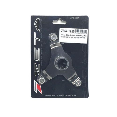 Zeta Front Disc Guard Mount Kit for KAWASAKI KX250 2019-2020