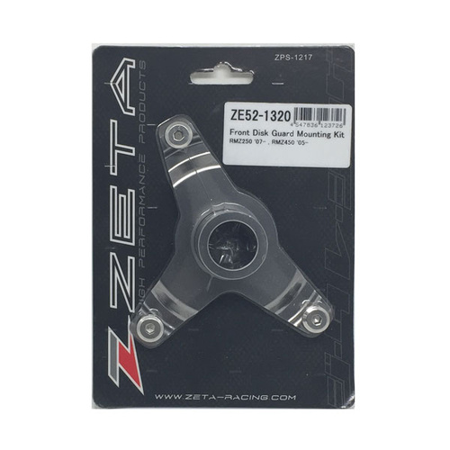 Zeta Front Disc Guard Mount Kit for SUZUKI RM-Z250 2007-2025
