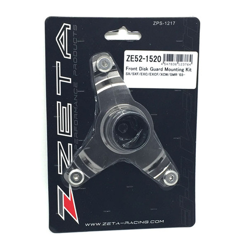 Zeta Front Disc Guard Mount Kit for KTM 125-530SX/SX-F/XC/XC-F 2003-2014