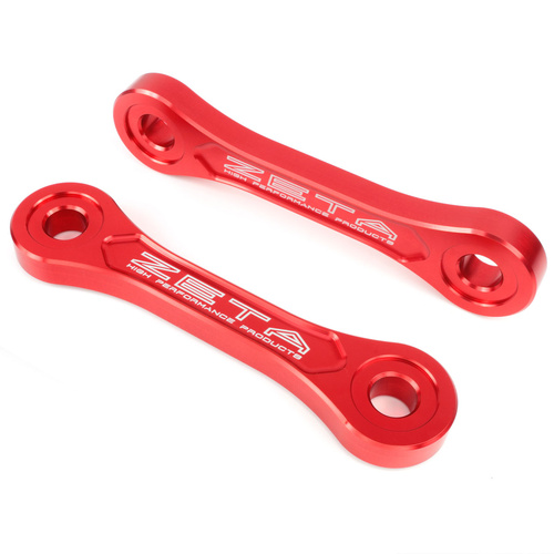 Zeta -30mm Red Linkage Lowering Kit for SUZUKI DRZ400/E/S/SM 2000-2017