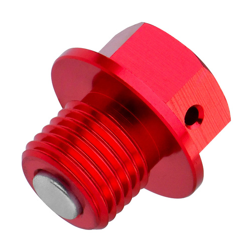 Zeta Red Magnetic Drain Bolt for SUZUKI SV650X 2018-2021