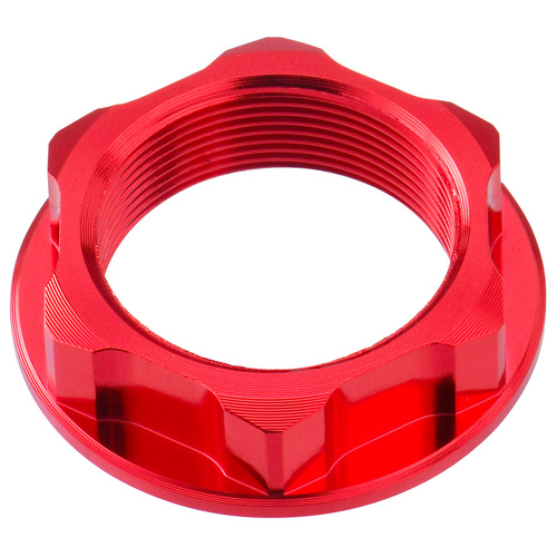 Zeta Red Steering Head Stem Nut for HUSQVARNA SM250R 2009