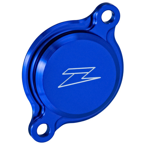 Zeta Blue Oil Filter Cover for YAMAHA YZ250F 2014-2025