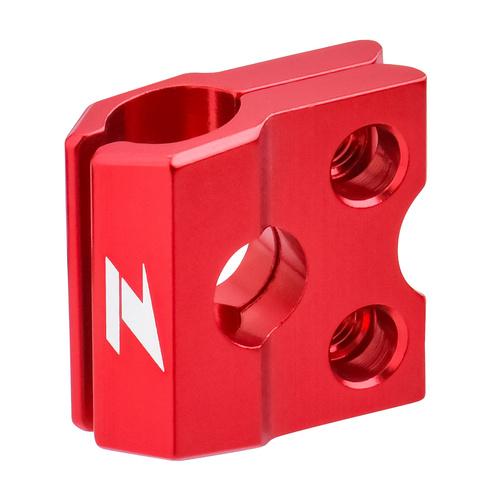 Zeta Red Brake Line Clamp for HONDA CR125/250R 2004-2007