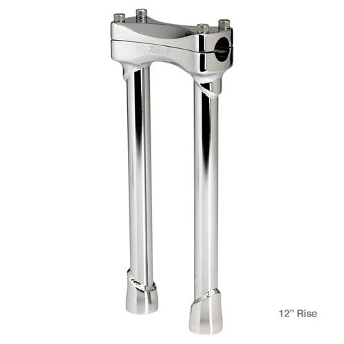 Biltwell Murdock 12" Chrome Bar Riser 