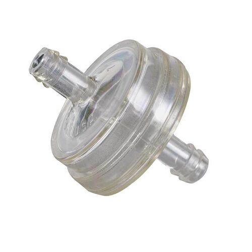 Single K&N Inline Petrol 1/4" Fuel Filter Stainless Mesh ATV Quad Dirt Bike