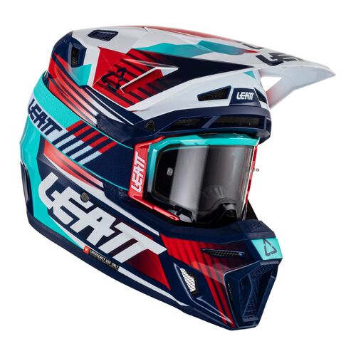 Leatt V23 8.5 Royal Moto Helmet Kit L
