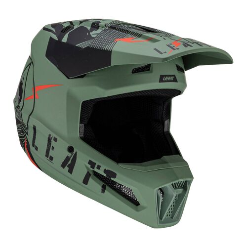 Leatt V23 2.5 Cactus Moto Helmet XS