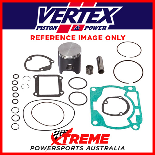 Vertex Dual Ring Top End Rebuild Kit for KTM 125 EXC 2001, Size A 53.94mm