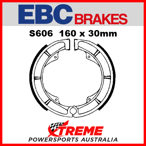 EBC Rear Brake Shoe For Suzuki DR 750 SJ 1988 S606