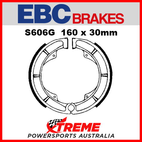 EBC Rear Grooved Brake Shoe For Suzuki GS 450 1980-1988 S606G