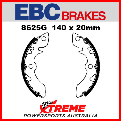 EBC Front Grooved Brake Shoe For Suzuki LT 250 1985-1986 S625G