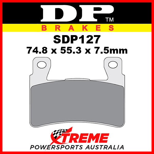 Harley Davidson FLS Softail Slim 15-17 DP SDP Sport HH+ Copper Front Brake Pad