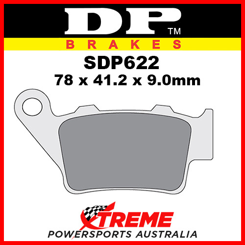 Aprilia Dorsoduro Factory 750 10-13 DP Brakes Rear SDP Pro-MX Copper Brake Pad