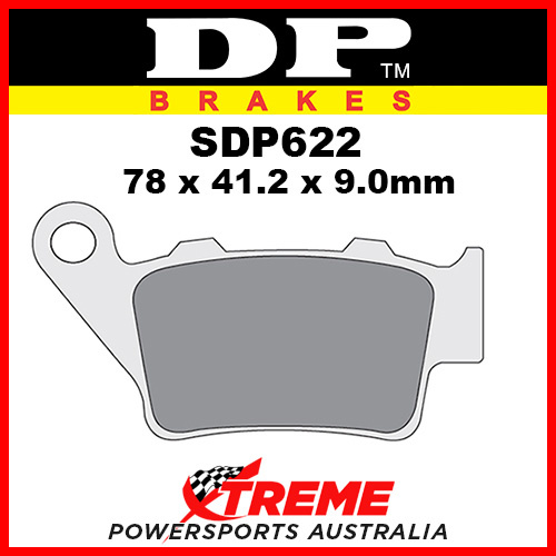Ducati 803 Scrambler Classic 15 DP Brakes Rear SDP Pro-MX Copper Brake Pad