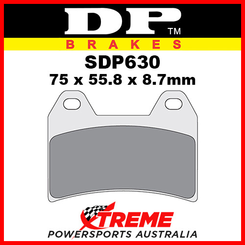 Aprilia Dorsoduro 750 ABS 08-12 DP Brakes SDP Sport HH+ Copper Front Brake Pad