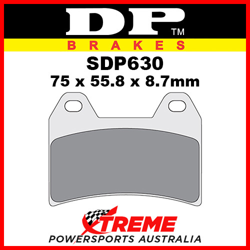 BMW F 800 ST 06-12 DP Brakes SDP Sport HH+ Copper Front Brake Pad
