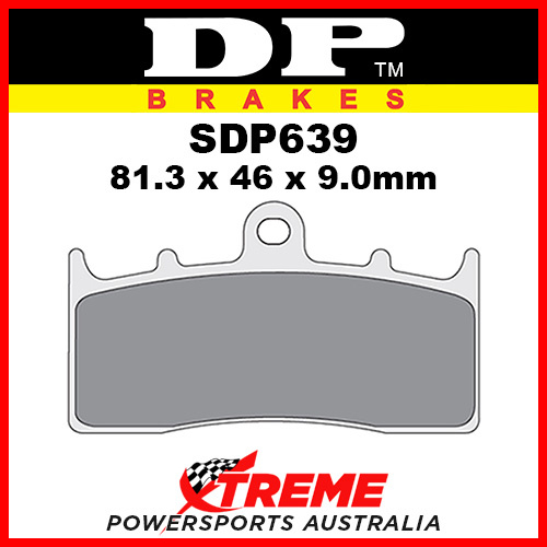 Kawasaki ZRX 400 98-01 DP Brakes SDP Sport HH+ Copper Front Brake Pad