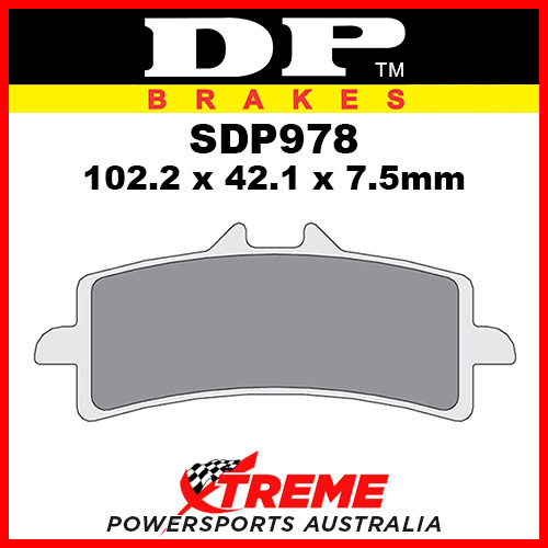 KTM RC8 1190cc 08-11 DP Brakes SDP Sport HH+ Copper Front Brake Pad