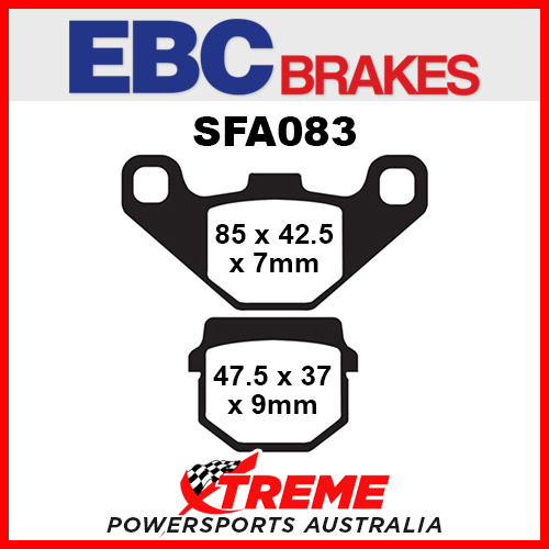 Adly 50 RS Supersonic 06-08 EBC Organic Front Brake Pad SFA083