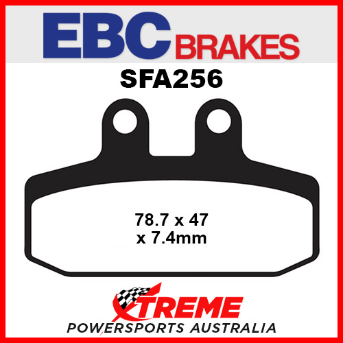 Aprilia Scarabeo 125/150/200 99-02 EBC HH Sintered Front Brake Pad SFA256HH