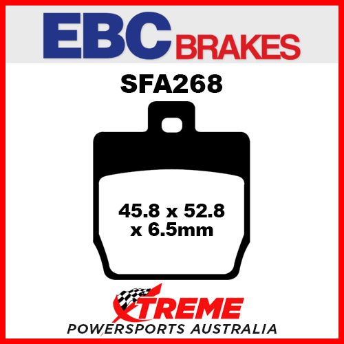 Yamaha EW 50 Slider 2000-2005 EBC Organic Front Brake Pad SFA268