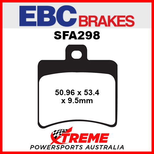 Aprilia Scarabeo 500 Light 2007 EBC Organic Rear Brake Pad SFA298
