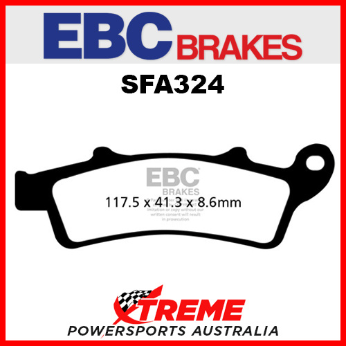 Scarabeo 200 Net 2010-2011 EBC Organic Front Brake Pad SFA324