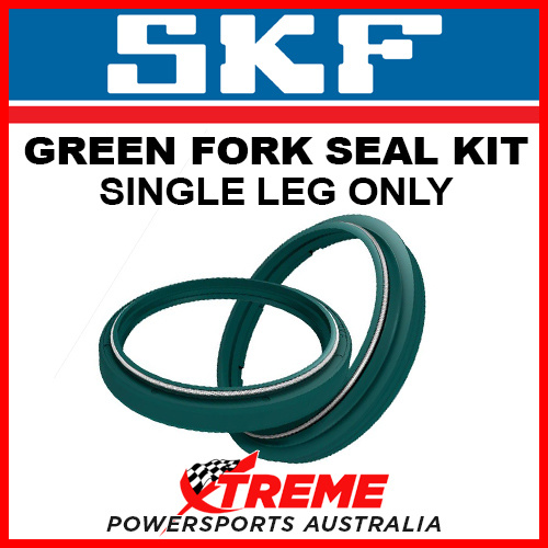 SKF Honda CBR250RR 1990-1993, 37mm Showa Fork Oil & Dust Seal, Green Single Leg