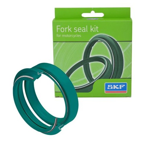 SKF Honda CRF250R 2010-2014, 48mm Showa H/Duty Fork Oil & Dust Seal, Green 1 Leg