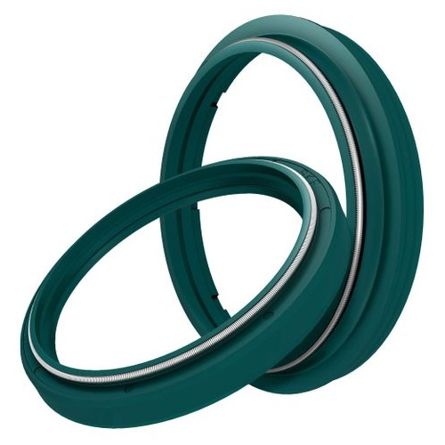 SKF Honda CRF250R 2015-2017, 49mm Showa Fork Oil & Dust Seal, Green 1 Leg