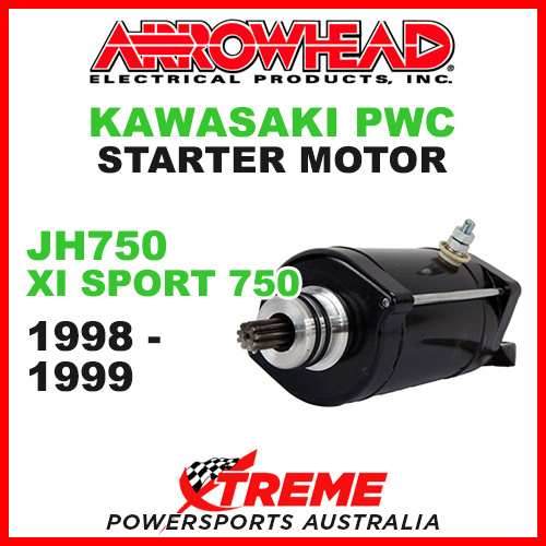 Kawasaki JH750 Xi Sport 750cc 1998-1999 Starter Motor PWC Jet Ski SMU0023